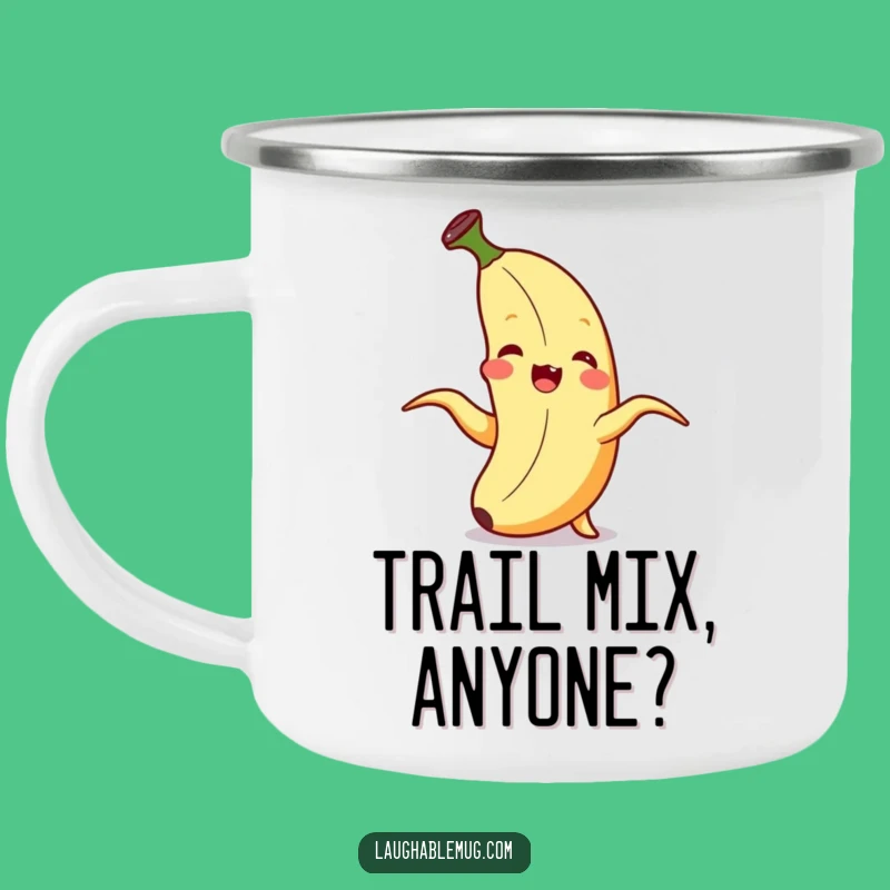 Funny Giggling Banana Camping Mug, Durable Self-Peeling Fruit Cup Gift