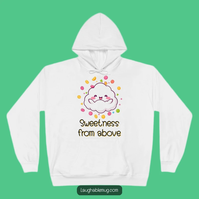 Funny Candy Rain Cloud Hoodie - Cozy Sweet Shower Sweatshirt, Ideal Gift
